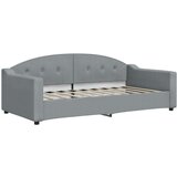  Dnevni krevet na razvlačenje svjetlosivi 90 x 190 cm od tkanine | shoptok.hr
