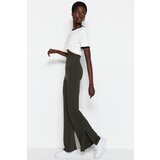 Trendyol Pants - Khaki - Flare | shoptok.hr