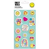 Luna Smile ikone 3D naljepnice postavljene na listu veličine 10x22 cm | shoptok.hr