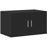 Furnova Stenska omarica črna 70x42,5x40 cm inženirski les, (21949908) | Shoptok.si