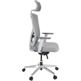MID.YOU Pisarniški Stol Breton Pro W, Siva | Shoptok.si