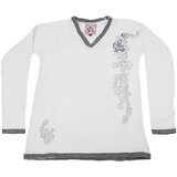 Miss Girly Majice s kratkimi rokavi T-shirt fille FASSOL Bela | Shoptok.si