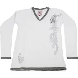 Majice s kratkimi rokavi T-shirt fille FASSOL Bela