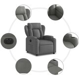  Električni naslonjač od tkanine tamnosivi | shoptok.hr