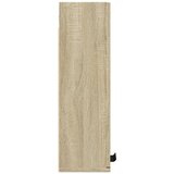  Zidni kupaonski ormarić boja hrasta sonome 32 x 20 x 67 cm | shoptok.hr
