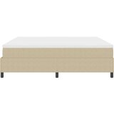 Box Spring Krevet s Madracem Svijetlo Zeleni Sivi 200x200 cm Kord Tkanina | shoptok.hr