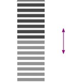 vidaXL idaXL Zebra senčilo črna 75x200 cm tkanina širina 70,9 cm poliester | Shoptok.si