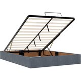  Otomanski okvir kreveta bez madraca 140x190 cm baršunasti | shoptok.hr