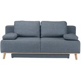 Dieter Knoll BOXSPRING ZOFA, modra, siva tekstil Cene