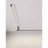 Nova Luce Mat crna LED stropna svjetiljka aluminijska s mogućnosti zatamnjivanja 4x309 cm Briana – | shoptok.hr