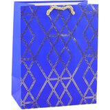  Paper Gift Bag Elegant Gold Patterns 23 x 18 x 10.5 cm | shoptok.hr