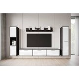 MID.YOU Dnevni Regal Bogota Xl, Antracit, Bela, 4-Delno | Shoptok.si