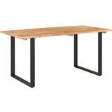 vidaXL blagovaonski stol 160 x 80 x 76 cm od masivnog bagremovog drva | shoptok.hr