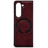  Maska za telefon MAGSAFE LEATHER CASE za Samsung Z FOLD 5, Bordo | Eponuda.com