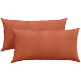  Jastučići za sofu 2 pcs Crvena narančasta 80 x 40 cm | shoptok.hr