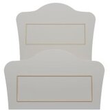 Hanah home Rb-088 Matte White Single Bedstead | ePonuda.com