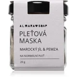 Face maska za piling lica za normalno lice Moroccan clay & pumice 20 g