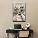  Slika - Love Thoughts (1 Part) Vertical 60x90 U crnom drvenom okviru | shoptok.hr