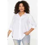 Trendyol Curve White Woven Shirt Cijene