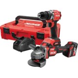 DCK KCKC04EK akumulatorski set alata KDJZ2060i + KDSM04-125, sa 2x4.0Ah baterije i punjačem, u koferu | Eponuda.com