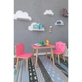 MID.YOU Otroški Set Mize In Stolov Lilula, Roza | Shoptok.si