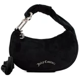 Juicy Couture Torbe BLOSSOM SMALL HOBO Črna