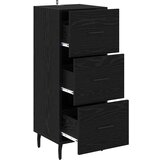 vidaXL Kreveta Crni hrast 34 x 34.5 x 90 cm Konstruirano drvo | shoptok.hr