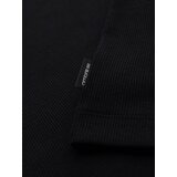 Ombre Men's cotton basic t-shirt with straps - black | Shoptok.si