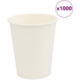  Papirnate šalice za kavu 1000 kom 8 oz 200 ml bijele Cijene