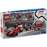 Lego City: Servisni boks in mehaniki z avtomobilom Ferrari F1 | Shoptok.si