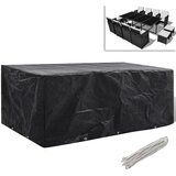 Maison Chic Prevleka za zunanjo pohištvo - Pokrivalo za vrtno pohištvo z 8 obročki 229x113x73 cm, (21795223) | Shoptok.si