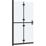  Sklopiva pregrada za tuširanje matirano staklo ESG 70 x 190 cm | shoptok.hr
