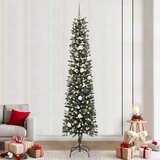 vidaXL Umestno božično drevo med 300 LED Zelena 58 x 58 x 240 cm | Shoptok.si