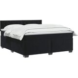  s box springom, madracem i LED-om Crna 140 x 190 cm | shoptok.hr