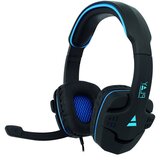  slušalke z mikrofonom, ewent PL3320 gaming 2.0 black/blue | Shoptok.si
