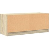 TV ormarić sa staklenim vratima boja hrasta sonome 102x37x42 cm | shoptok.hr