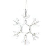 Aigostar LED Božićna dekoracija LED/3xAAA topla bela pahulja 19cm | Eponuda.com