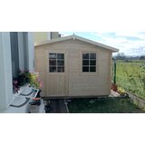 Male kuće Drvena vrtna kućica Caroline B 320 × 290 cm – bez završnog krovnog pokrova | shoptok.hr