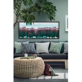 WALLXPERT Dekorativna uramljena slika, 50x120cm, Šarena | Eponuda.ba