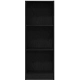  Polica za knjige crni hrast 40x24x109 cm Inženirsko drvo | Shoptok.si