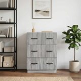  Ormar s ladicama Siva sonoma 66 x 34,5 x 87 cm | Eponuda.ba