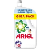 Ariel tekoči detergent za pranje perila Sensitive, 5 l, 100 pranj