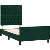  Okvir za krevet bez madraca tamnozeleni 100x200 cm baršunasti | shoptok.hr