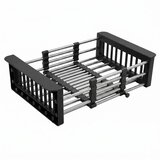 Rea Teleskopski odcejalnik za korito P14487 Black Cene