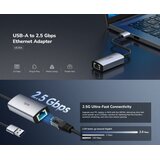 Cudy UE25A, USB-A adapter za Ethernet od 2.5 Gbps , 10/100/1000/2500 Mbps Cene
