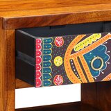  Nočna omarica 40x35x35 cm Trden les akacija, (22008010) | Shoptok.si
