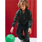 Sinsay Pamučna half-zip dukserica od fleece pletiva Cijene