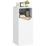 HOMCOM Kopalniška omara iverna plošča 30D x 30Š x 71,5V cm Bela, (5000279388) | Shoptok.si