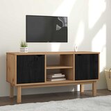 TV stalak OTTA 113,5 x 43 x 57 cm Crna Masivna borovina | shoptok.hr