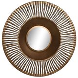  Zidno ogledalo Home ESPRIT Bakar 50 x 6 5 x 50 cm | shoptok.hr